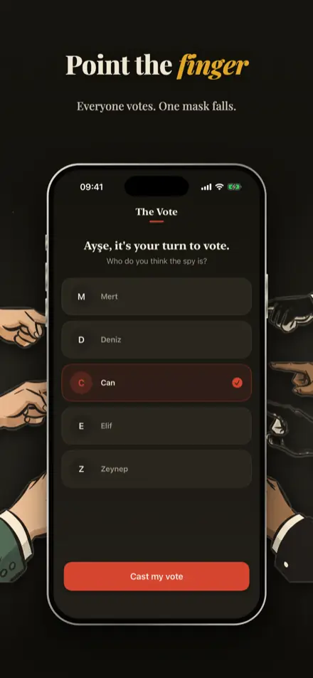 Casus: Voting for the spy