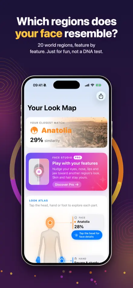 Contoura: Look-alike map result